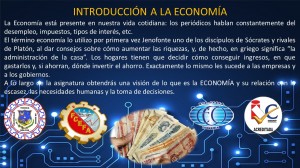 PRESENTACIÓN ECONOMÍA